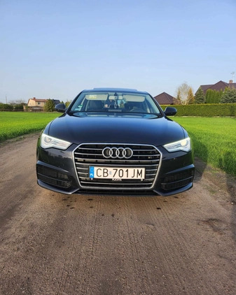 Audi A6 cena 103900 przebieg: 83895, rok produkcji 2017 z Kołaczyce małe 191